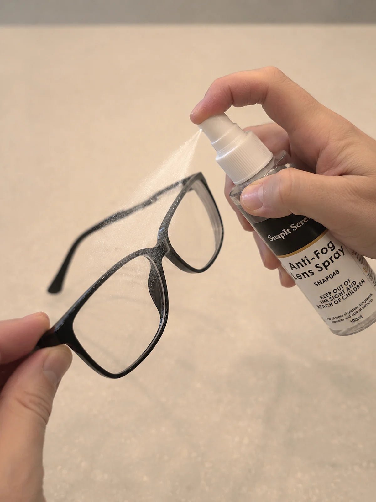 Anti - Fog 100ml Lens Spray - Snapitscrew