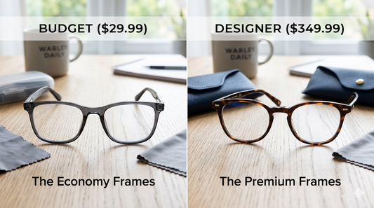 My $15 Eyeglasses vs My $400 Designer Frames: Which Ones Were Easier to Fix?