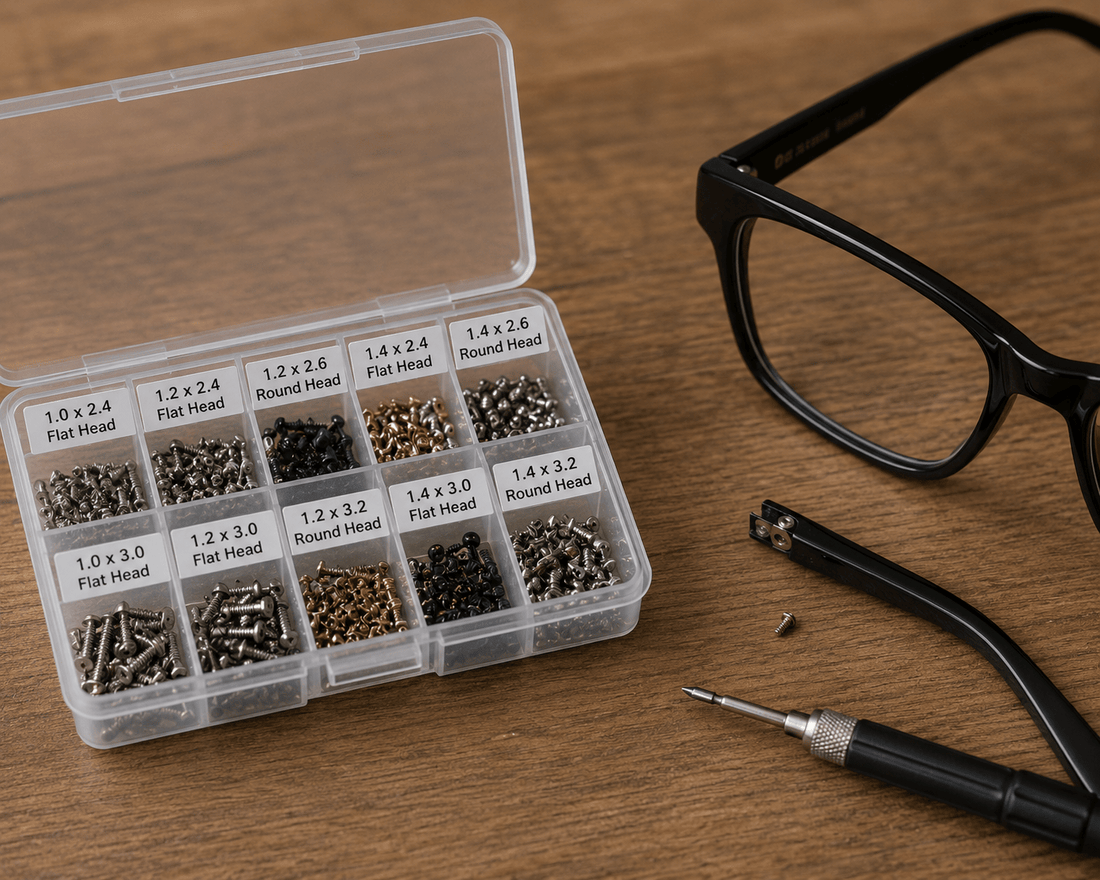 How to Fix Eyeglasses Without the Original Screw: Replacement Options That Work - Snapitscrew