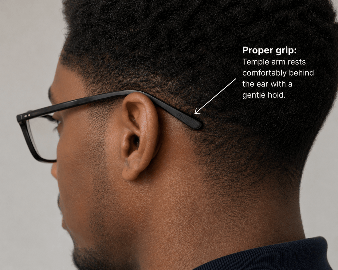 How to Stop Eyeglasses Sliding Off Your Ears: Temple Grip Solutions - Snapitscrew
