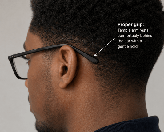 How to Stop Eyeglasses Sliding Off Your Ears: Temple Grip Solutions - Snapitscrew
