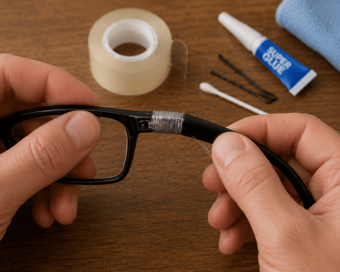 How to Temporarily Fix Broken Eyeglasses: Emergency Repairs That Work - Snapitscrew
