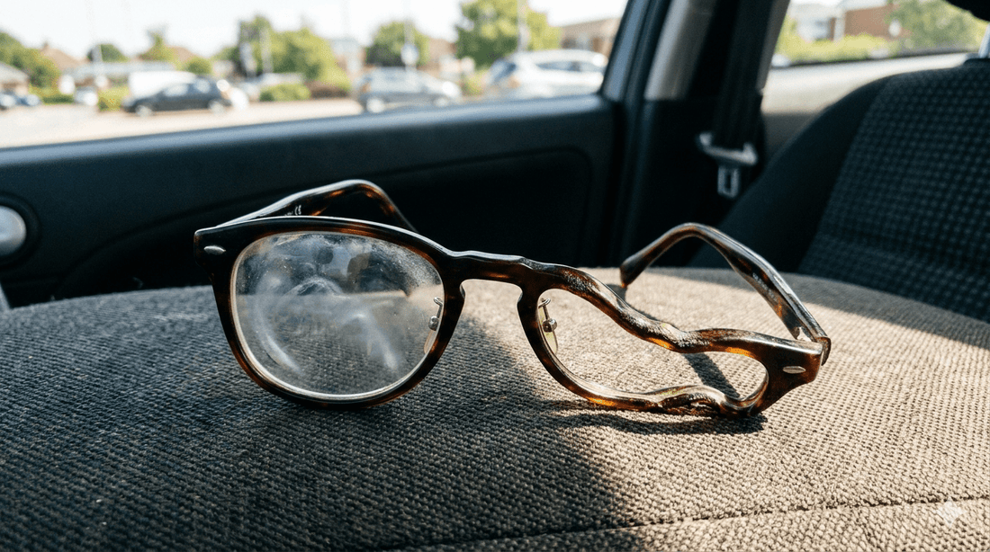 I Left My Eyeglasses in a Hot Car. Now They Look Like a Salvador Dalí Painting. Here's What to Do. - Snapitscrew