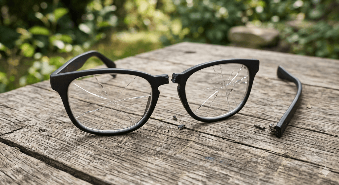 My Glasses Snapped Clean in Half. Here's How I Knew Whether to Fix or Replace Them. - Snapitscrew