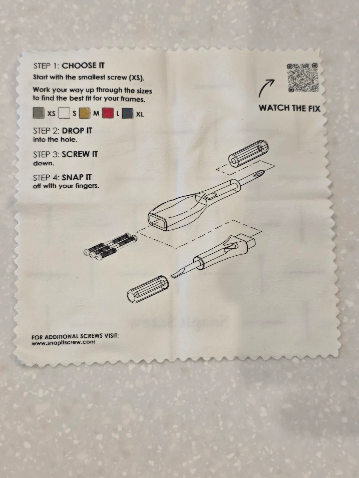 Lens Cloth - Snapitscrew