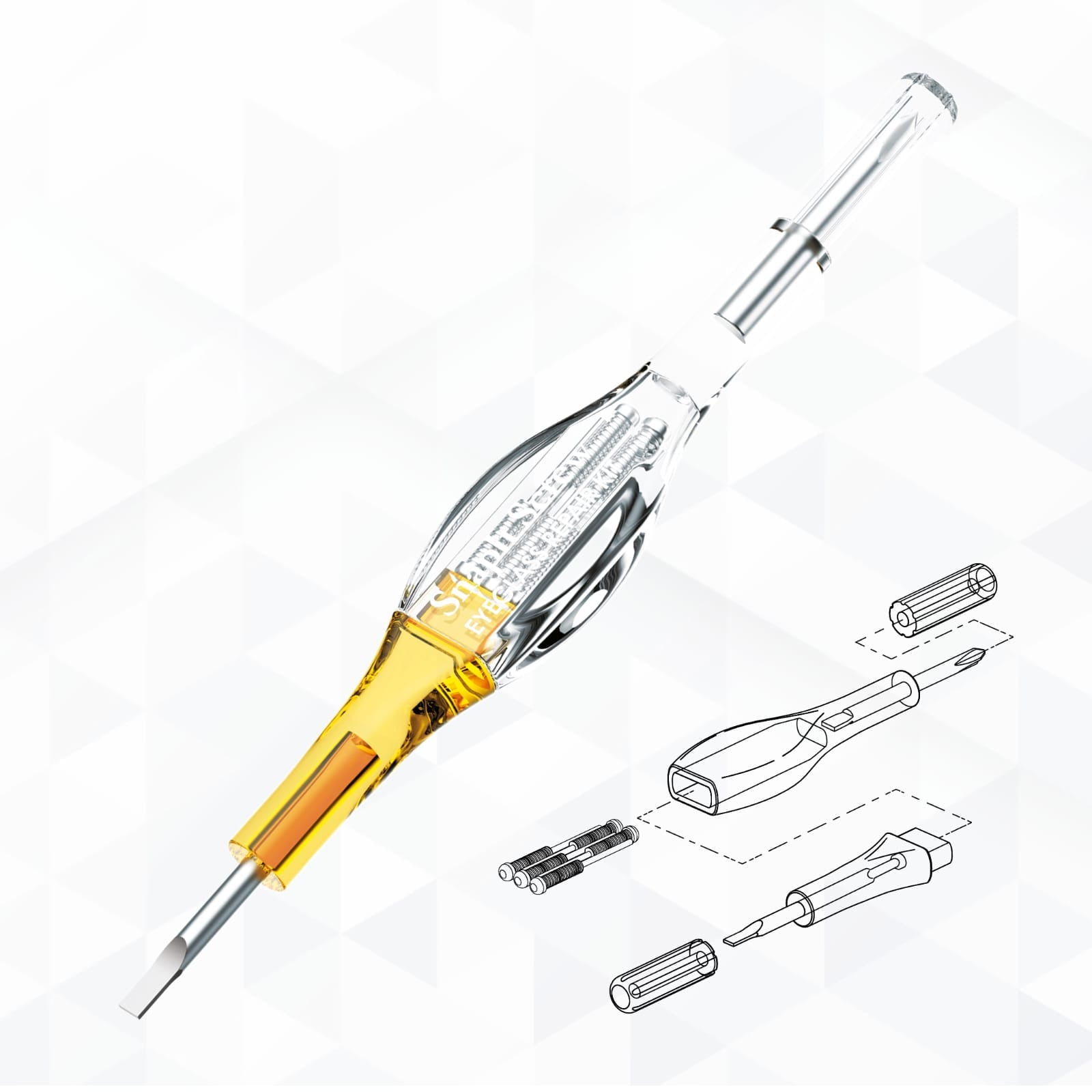 Snapitscrew Standard Eyeglass Repair Kit - Snapitscrew