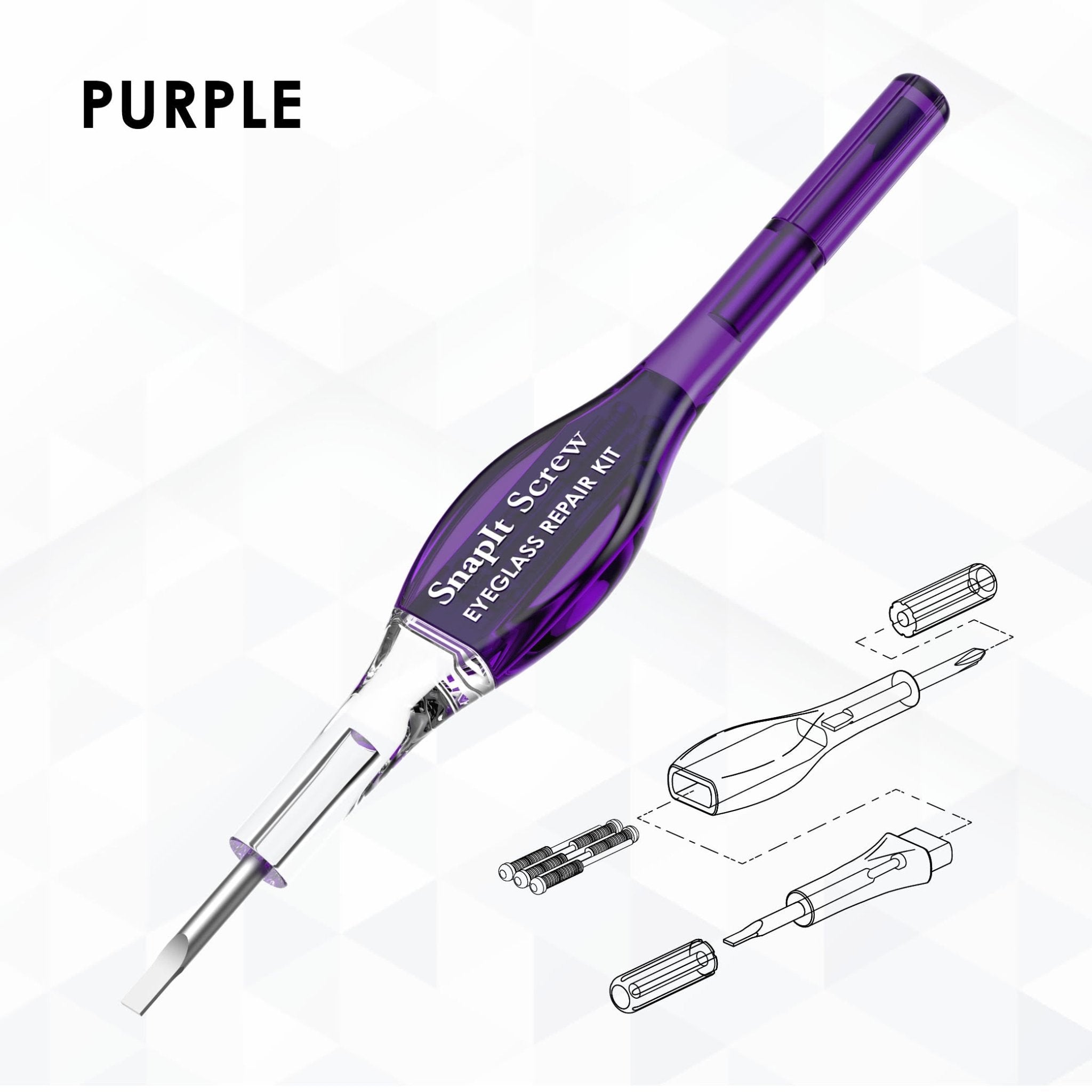Snapitscrew Premium Eyeglass Repair Kit - Snapitscrew